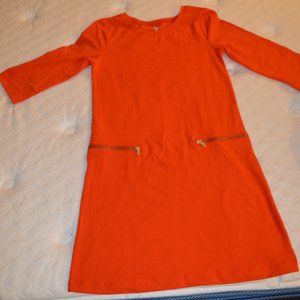 Orange kids dress